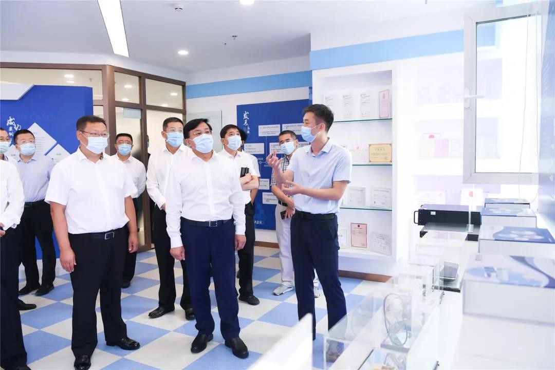 吉林省长韩俊一行视察电子游艺网