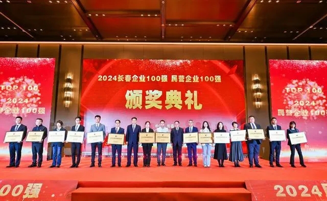 电子游艺网获评“2024长春百强民营企业”